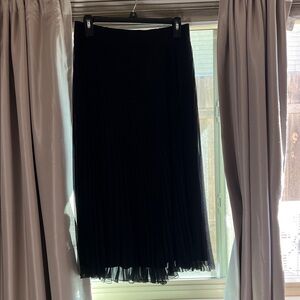 Nine West Black Midi Skirt